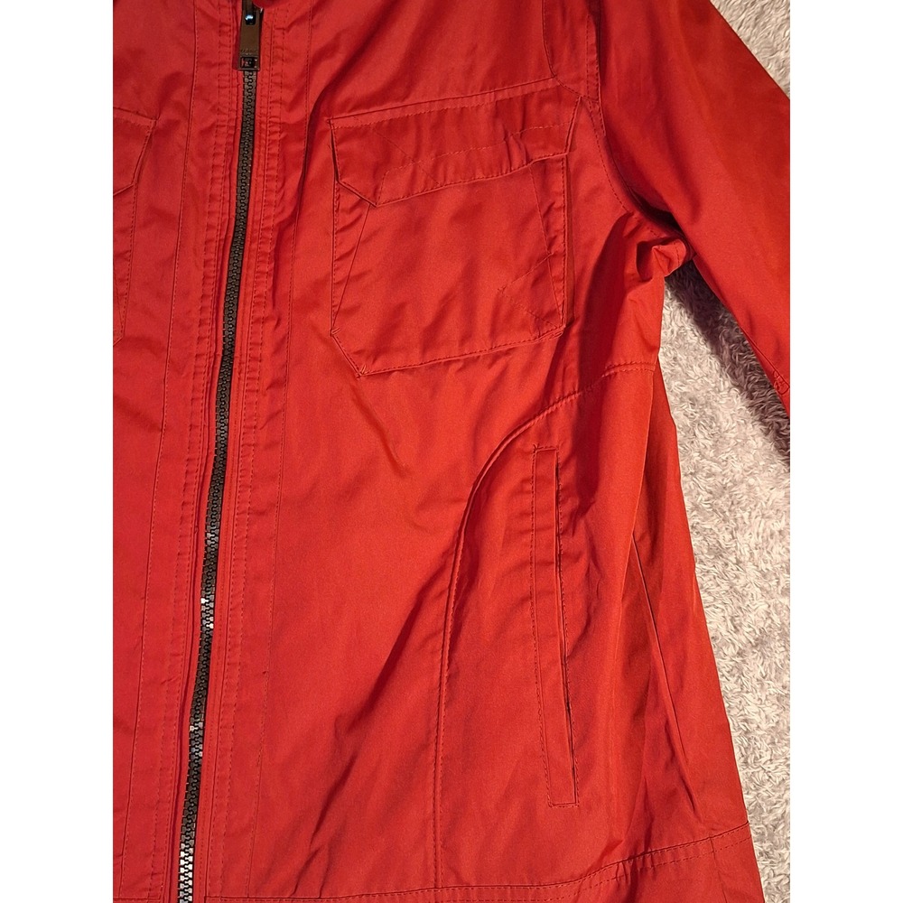 Marc New York Andrew Marc Red Full Zip Snap Field Jacket Mens L Utility Spring - Picture 13 of 15